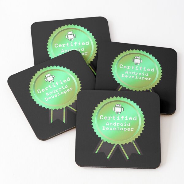 Item preview, Certified Android Developer designed and sold by Redstrawberry13.
