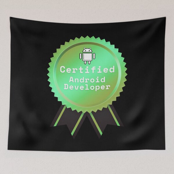 Item preview, Certified Android Developer designed and sold by Redstrawberry13.