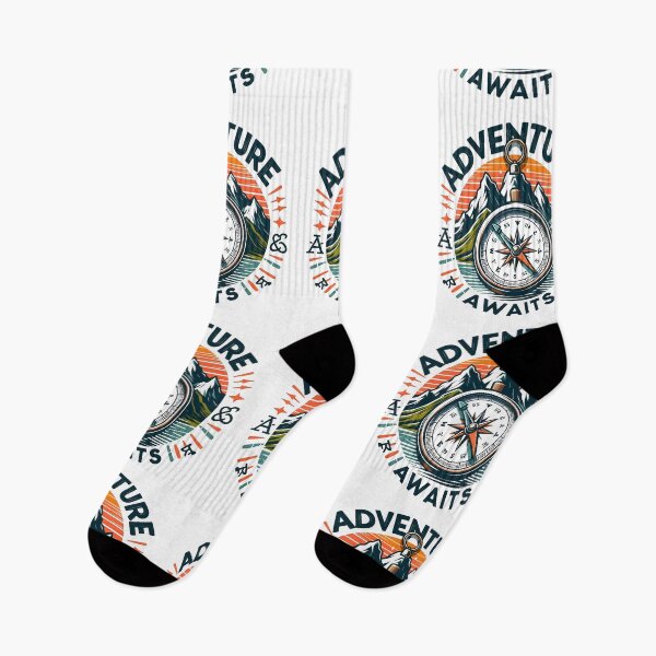 Item preview, adventure awaits, adventure treking designed and sold by TrueArtVibes.