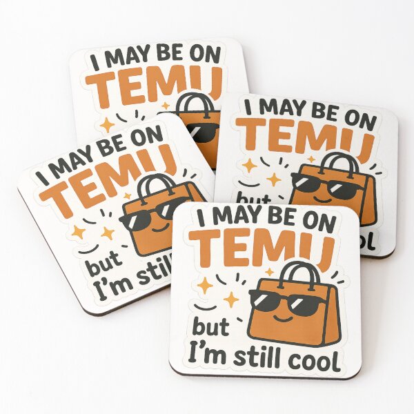 Item preview, Funny Temu Bag with Sunglasses and “Still Cool” Quote designed and sold by Places On Earth.