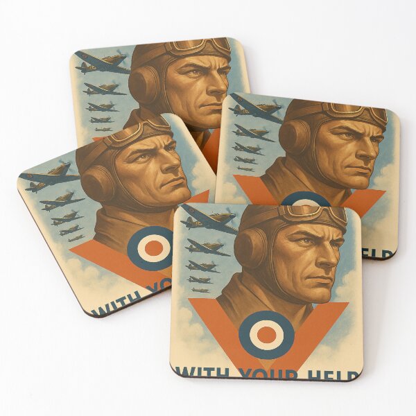Item preview, To Victory WW2 Vintage Poster designed and sold by Airpower Art.