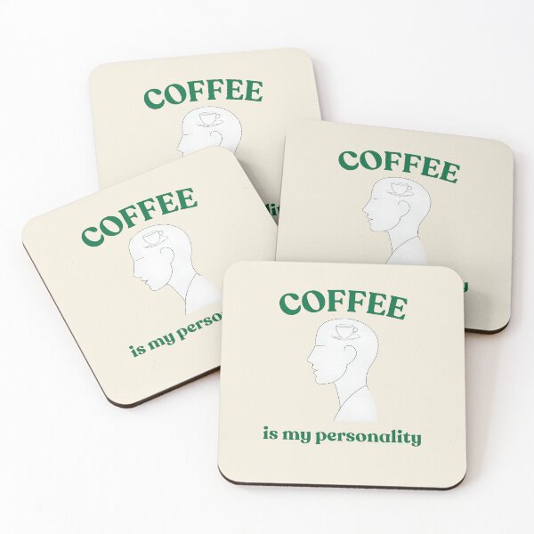 Item preview, Coffee Is My Personality – Caffeine Addict Graphic designed and sold by DistincTee.