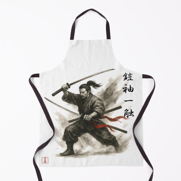 Item preview, 鎧袖一触 - Sumi-e Samurai Art | Ink Spirit Collection designed and sold by Taki_jp_design.