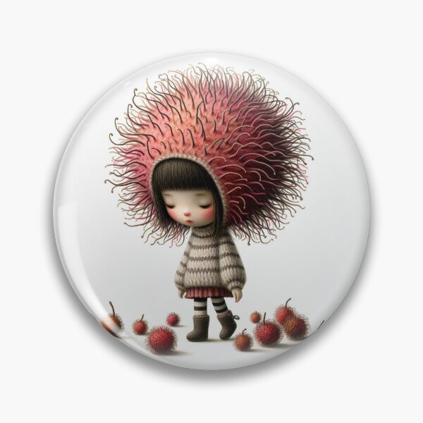 Item preview, Rambutan Girl designed and sold by Beyondnote-Art.