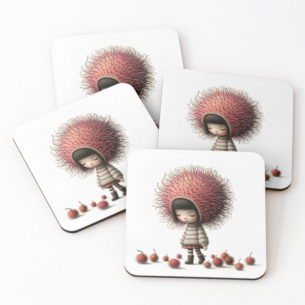 Item preview, Rambutan Girl designed and sold by Beyondnote-Art.