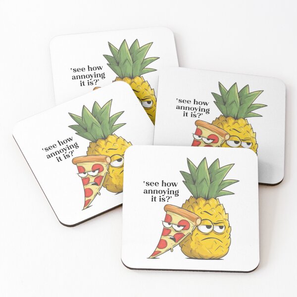 Item preview, Funny Pineapple Pizza Humor designed and sold by RockFireMerch.