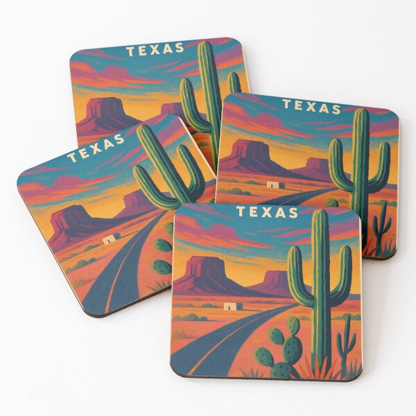 Item preview, Marfa Texas Highway with Mountains and Sunset Sky designed and sold by Places On Earth.