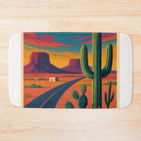Item preview, Marfa Texas Highway with Mountains and Sunset Sky designed and sold by Places On Earth.