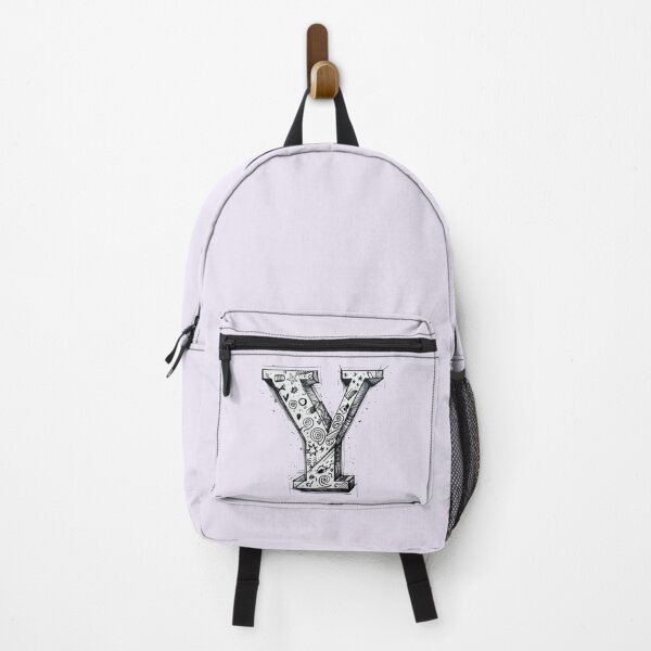 Item preview, Monogram Letter Y – Black and White Doodle Alphabet Initial designed and sold by -justb-.
