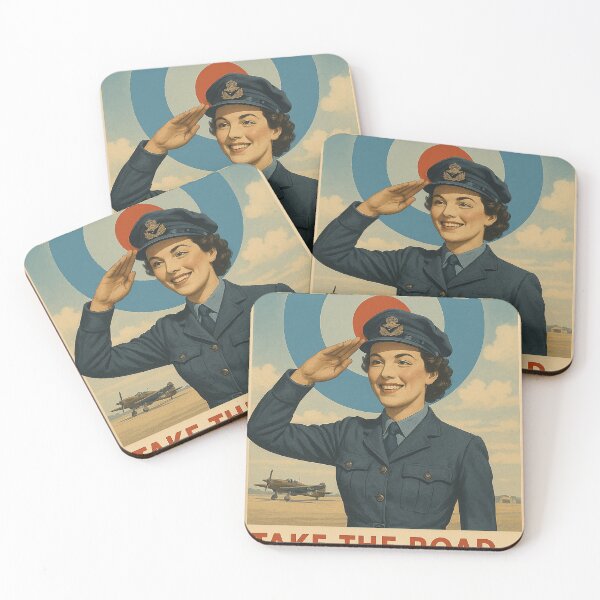 Item preview, Vintage WAAF Poster  designed and sold by Airpower Art.