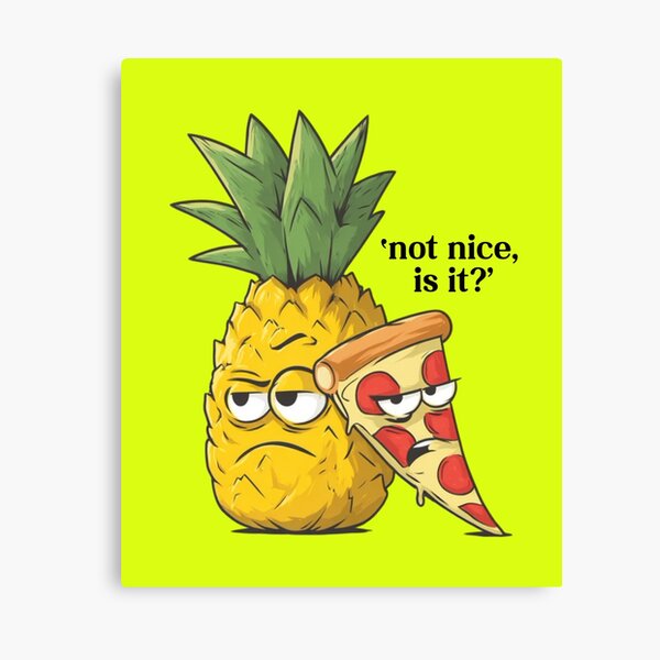 Item preview, Funny Hawaiian Pizza Joke designed and sold by RockFireMerch.