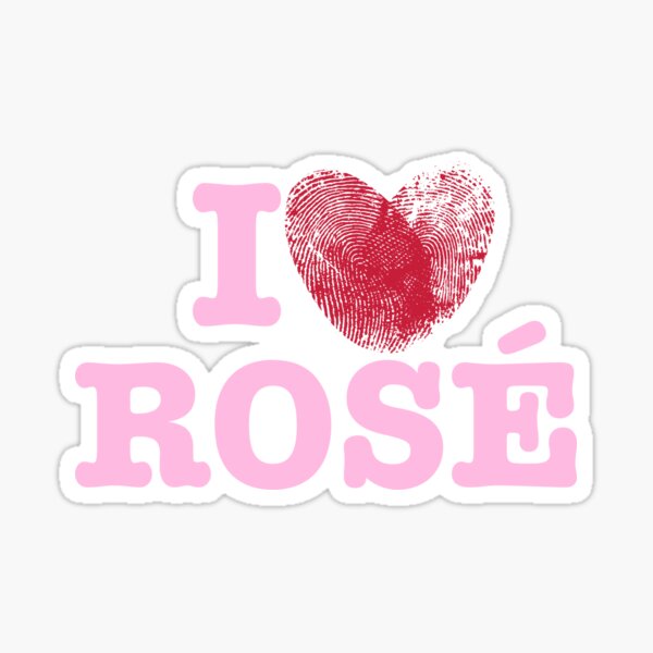 Aperçu de l'œuvre J'aime le rosé créée et vendue par benjijy.