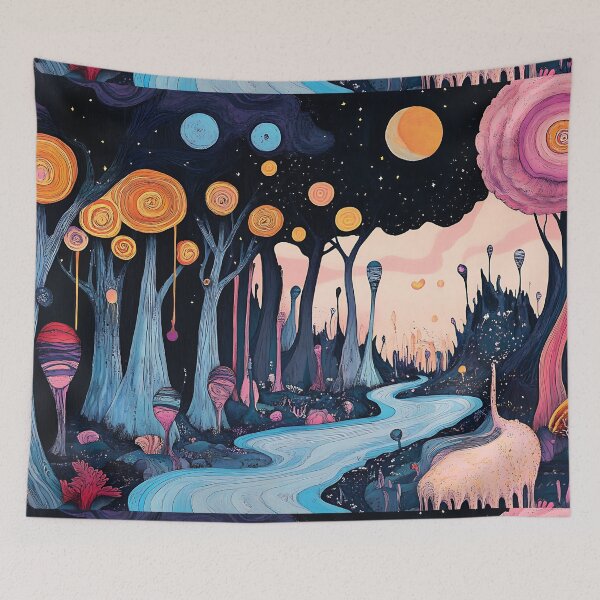 Item preview, Psychedelic Art: Inner Journey to a Cosmic Realm designed and sold by bapupa.