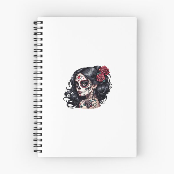 Item preview, Sugar Skull Lady – Mexican-style decorative design designed and sold by CreativeLifeMe.
