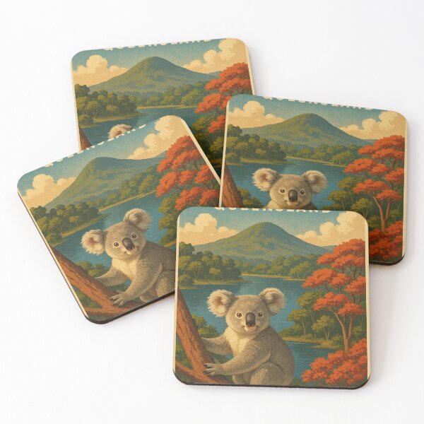 Item preview, Koala in Yungaburra Queensland Near Lake Eacham designed and sold by Places On Earth.