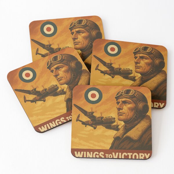 Item preview, Vintage Bomber Command Poster designed and sold by Airpower Art.