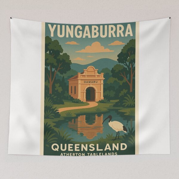 Item preview, Oamaru Water Fountain and Pavilion in Yungaburra Queensland designed and sold by Places On Earth.