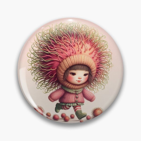 Item preview, Rambutan Girl designed and sold by Beyondnote-Art.