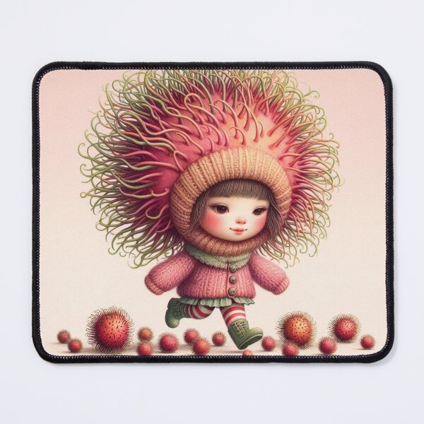 Item preview, Rambutan Girl designed and sold by Beyondnote-Art.