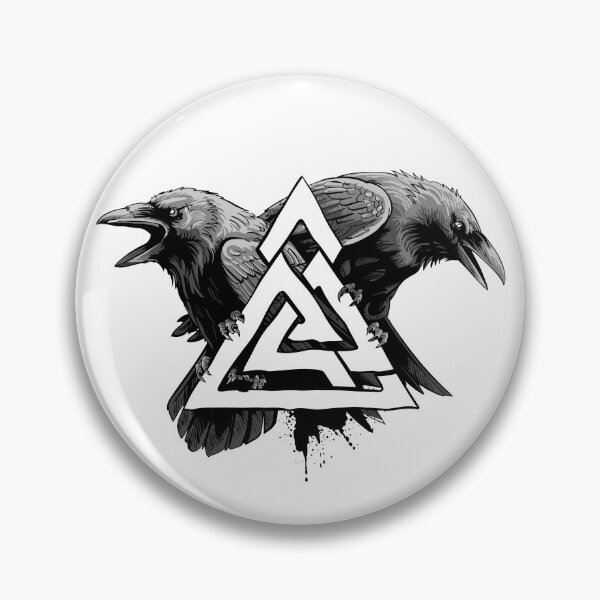 Item preview, Odins Ravens designed and sold by Angry Swan Designs.