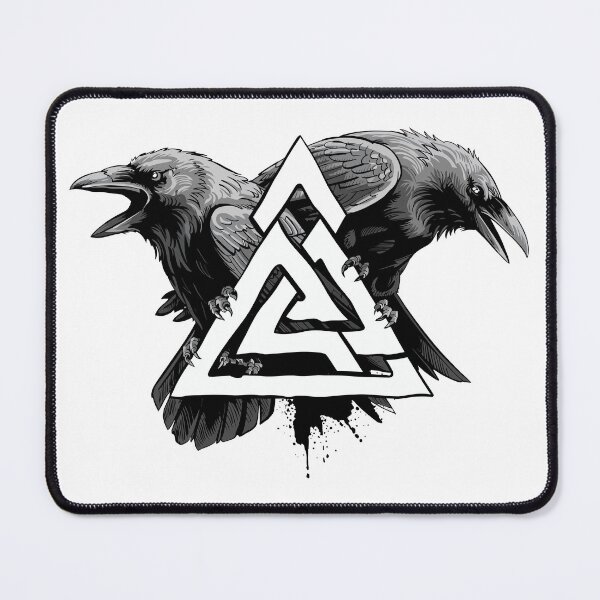 Item preview, Odins Ravens designed and sold by Angry Swan Designs.