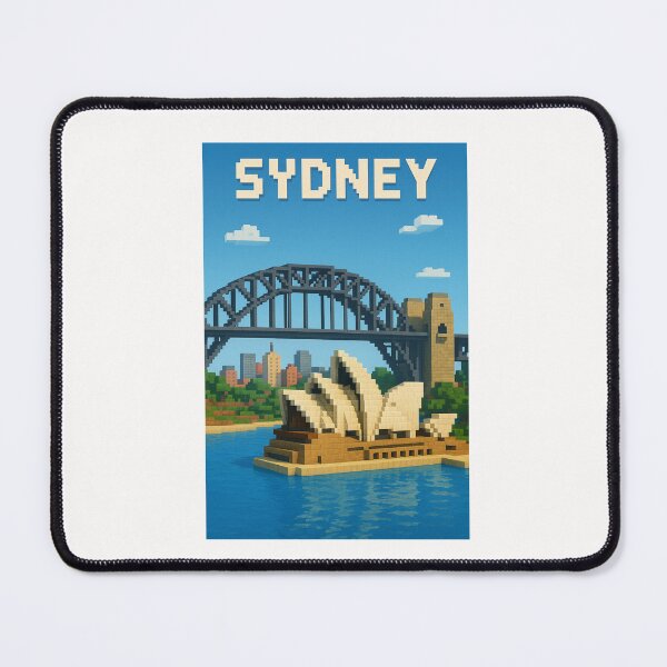Item preview, Sydney Australia with Opera House and Harbour Bridge designed and sold by Places On Earth.
