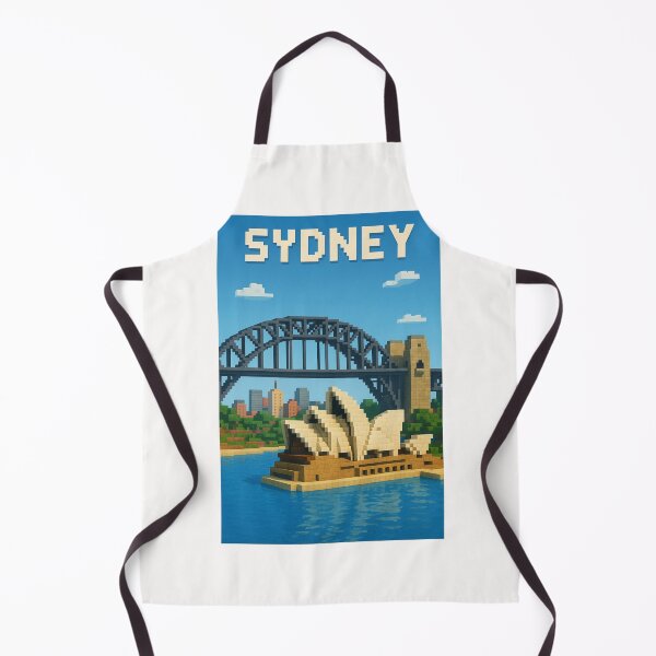 Item preview, Sydney Australia with Opera House and Harbour Bridge designed and sold by Places On Earth.