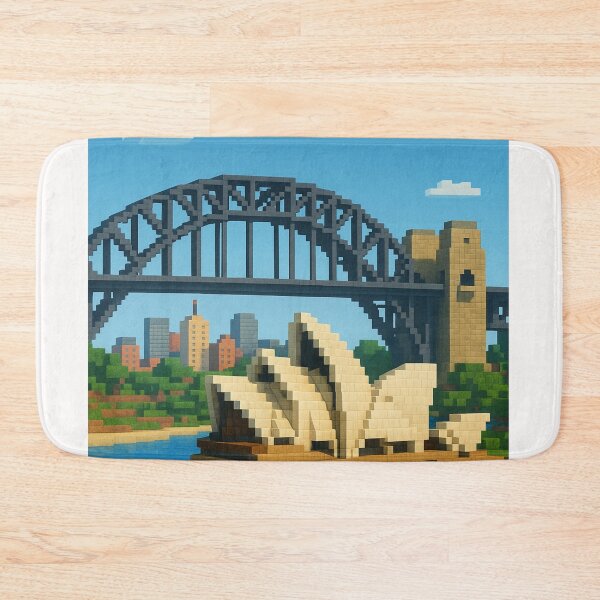 Item preview, Sydney Australia with Opera House and Harbour Bridge designed and sold by Places On Earth.