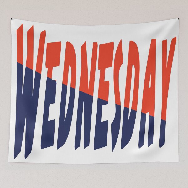 Item preview, WEDNESDAY Pop Art designed and sold by Bruce ALMIGHTY Baker.
