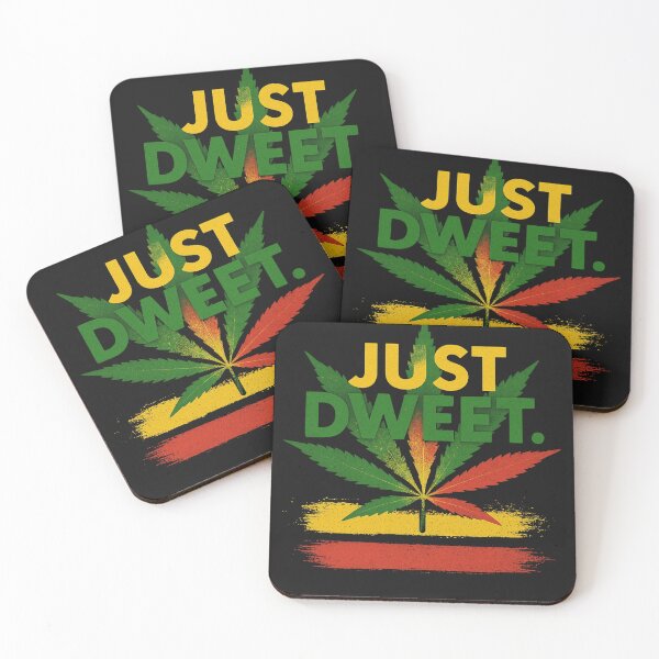 Item preview, Just Dweet – Rasta Leaf Reggae Vibes, Jamaican inspired theme designed and sold by Right-UR.