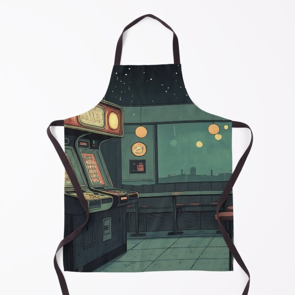 Item preview, Retrowave Art: Neon Arcade Diner Future Retro designed and sold by bapupa.