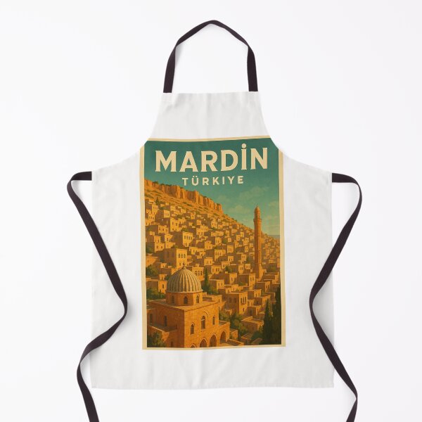 Item preview, Ancient Stone City of Mardin Türkiye with Dome and Minaret designed and sold by Places On Earth.