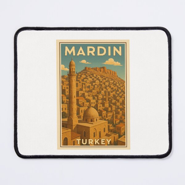 Item preview, Stone Minarets and Dome Homes in Mardin Turkey designed and sold by Places On Earth.