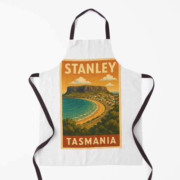 Item preview, Stanley Tasmania with The Nut and Coastal Village designed and sold by Places On Earth.