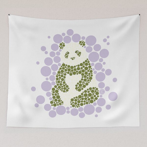 Item preview, Bubble panda with gem eyes designed and sold by Amy Artworld.