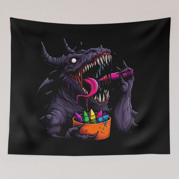 Item preview, Crayon Eater designed and sold by Funny Vintage Stickers And T-Shirts.