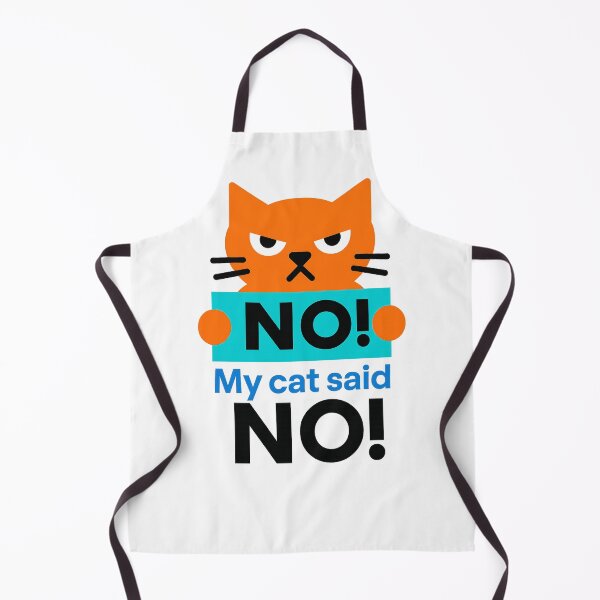 Item preview, NO, My Cat Said NO – Funny Mug for Cat Lovers – Sarcastic Home Office Vibe designed and sold by JustMeditateIt.