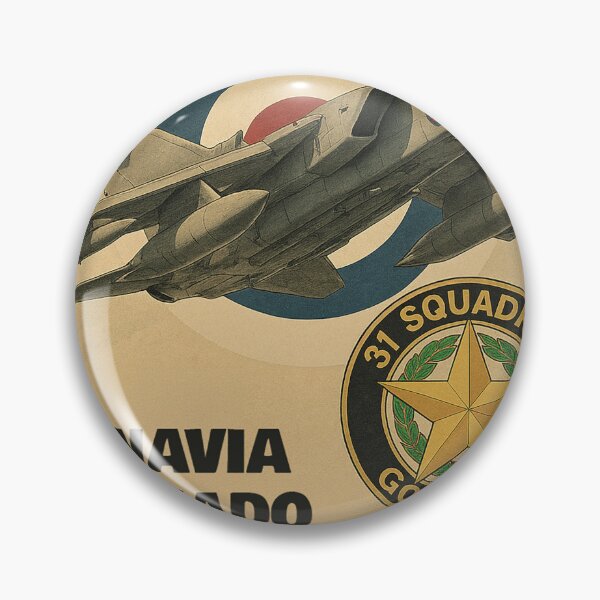 Item preview, No31 Squadron Goldstars Vintage Poster designed and sold by Airpower Art.