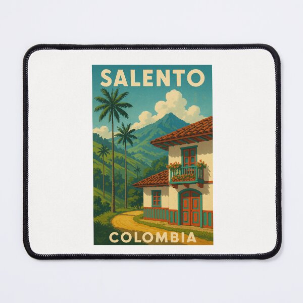 Item preview, Salento Colombia with Palm Trees and Mountain View designed and sold by Places On Earth.