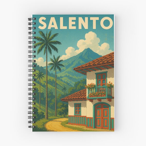 Item preview, Salento Colombia con palmeras y vista a la montaña designed and sold by Places On Earth.