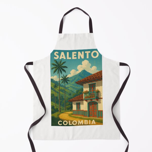 Item preview, Salento Colombia with Palm Trees and Mountain View designed and sold by Places On Earth.