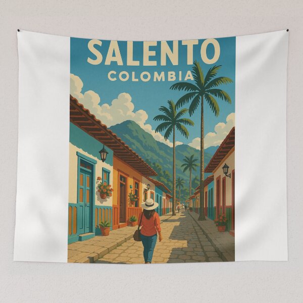 Item preview, Walking Through Salento Colombia in the Coffee Region designed and sold by Places On Earth.