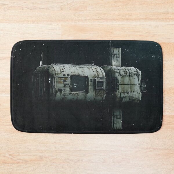 Item preview, Space Horror Art: Abandoned Research Station designed and sold by bapupa.