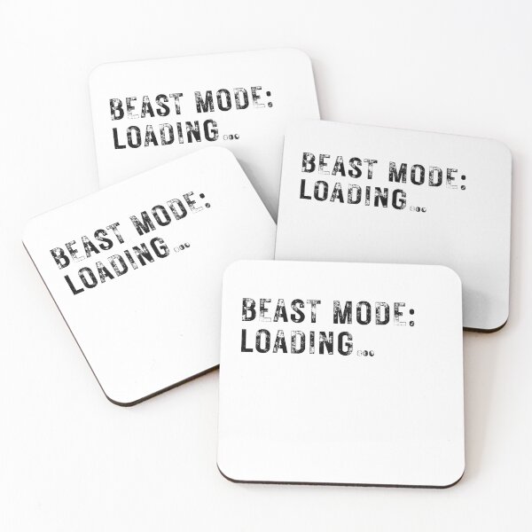 Item preview, Beast mode: Loading… Slogan for Gym Fitness Fans designed and sold by Unique Egg.
