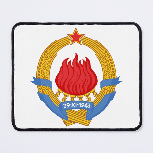 Item preview, Coat of Arms of the Socialist Federal Republic of Yugoslavia designed and sold by Beluga Cat.