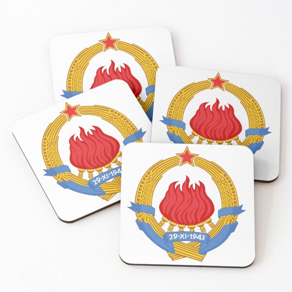 Item preview, Coat of Arms of the Socialist Federal Republic of Yugoslavia designed and sold by Beluga Cat.