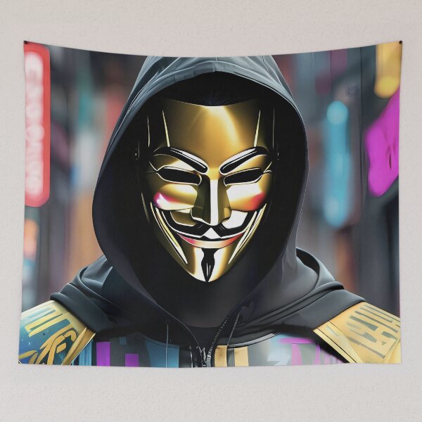 Item preview, Anonymous gold designed and sold by TeezyDezignes.