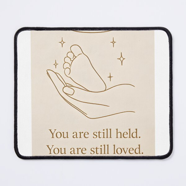 Item preview, Angel‘s Baby Footprint Line Art – Hand-Drawn Infant Loss Tribute – Minimalist Spiritual Healing Memorial Design designed and sold by JW3164..