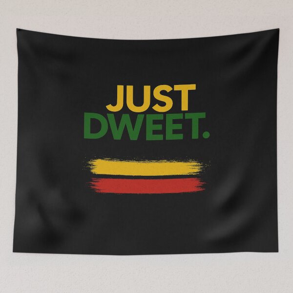 Item preview, Just Dweet – Jamaican Motivational Quote Design designed and sold by Right-UR.