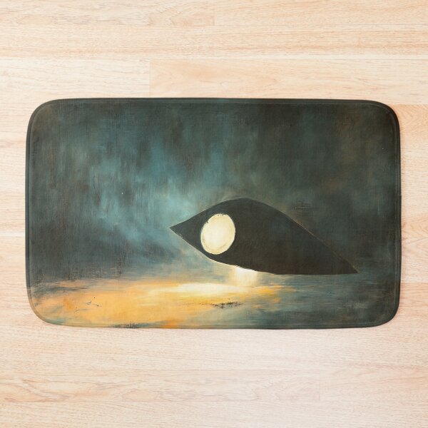 Item preview, Space Horror Art: Dark Space Ship Menacing Shadows designed and sold by bapupa.